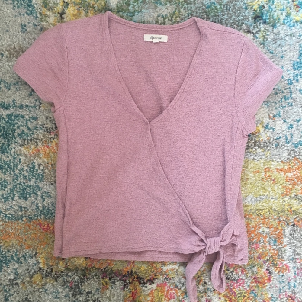 Madewell wrap top